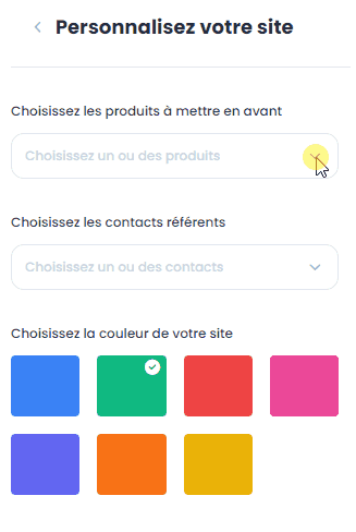 choix des produits - création site.gif